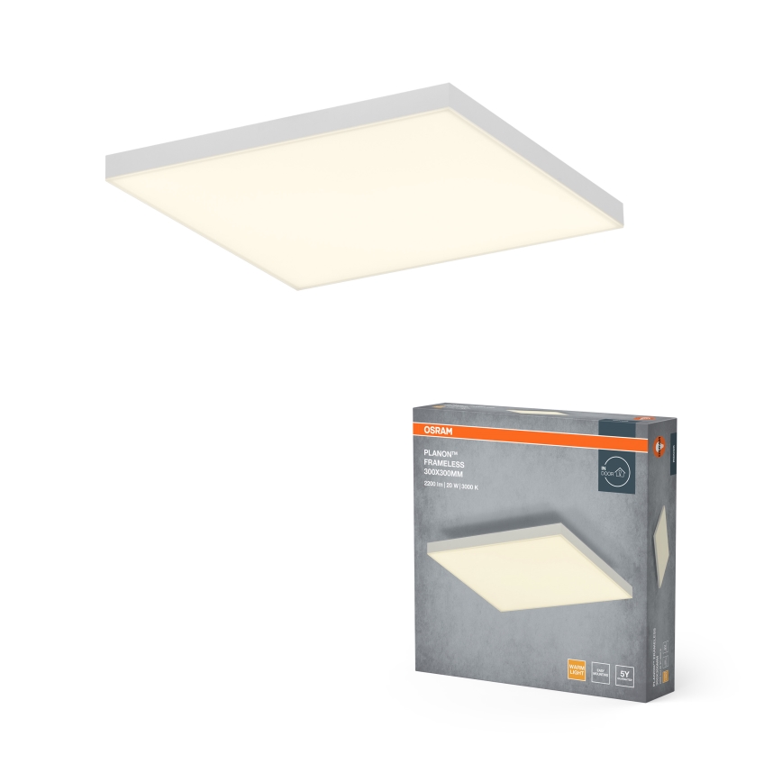 Osram - Panel LED natynkowy PLANON LED/20W/230V 3000K 30x30 cm biały