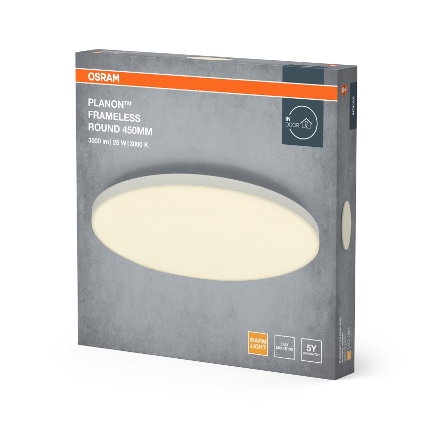 Osram - Panel LED natynkowy PLANON LED/28W/230V 3000K śr. 45 cm biały