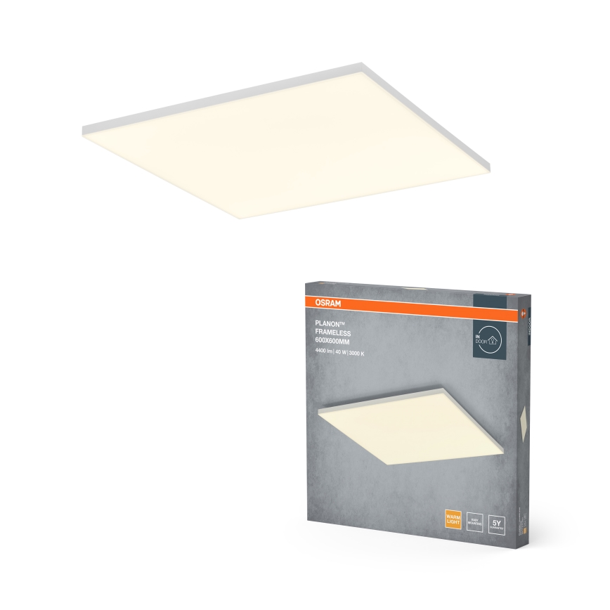 Osram - Panel LED natynkowy PLANON LED/40W/230V 3000K 60x60 cm biały