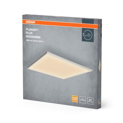 Osram - Panel LED natynkowy PLANON LED/40W/230V 59,5x59,5 cm biały