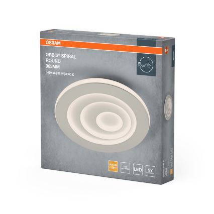 Osram - Plafon LED ORBIS SPIRAL LED/38 W/230 V, śr. 36,5 cm, biały