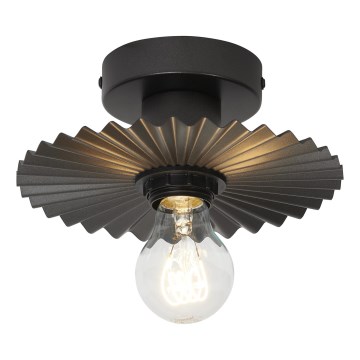 Osram - Plafon PLISSEE 1xE27/15W/230V śr. 20 cm antracyt