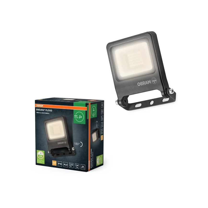 Osram - Reflektor LED ENDURA LED/20W/230V 3000K IP65 antracyt