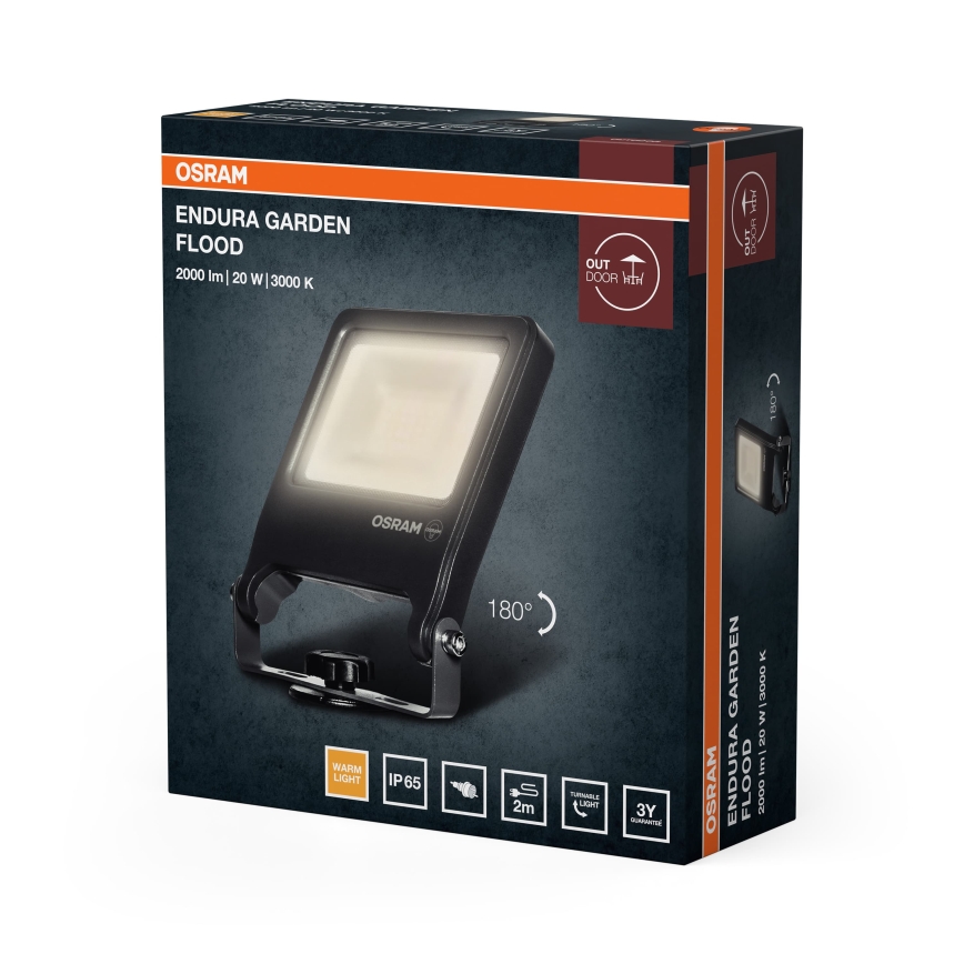 Osram - Reflektor LED ENDURA LED/20W/230V 3000K IP65 antracyt