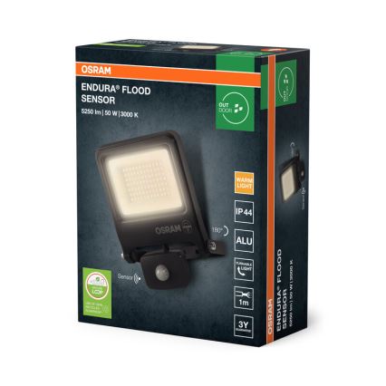 Osram - Reflektor LED ENDURA z czujnikiem 50W/230V 3000K IP44