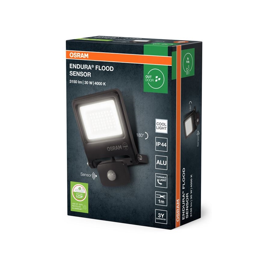 Osram - Reflektor LED z czujnikiem ENDURA LED/30W/230V IP44