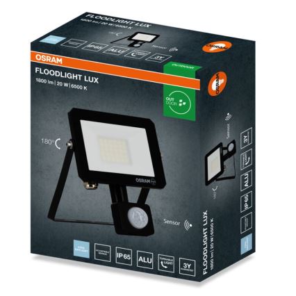 Osram - Reflektor LED z czujnikiem FLOODLIGHT LED/20W/230V 6500K IP65