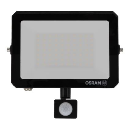 Osram - Naświetlacz LED z czujnikiem ruchu i zmierzchu LED/50W/230V 6500K IP65 czarny