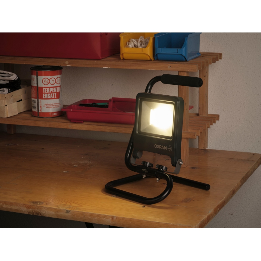 Osram - Reflektor LED z uchwytem S-STAND LED/30W/230V 4000K IP65 antracyt
