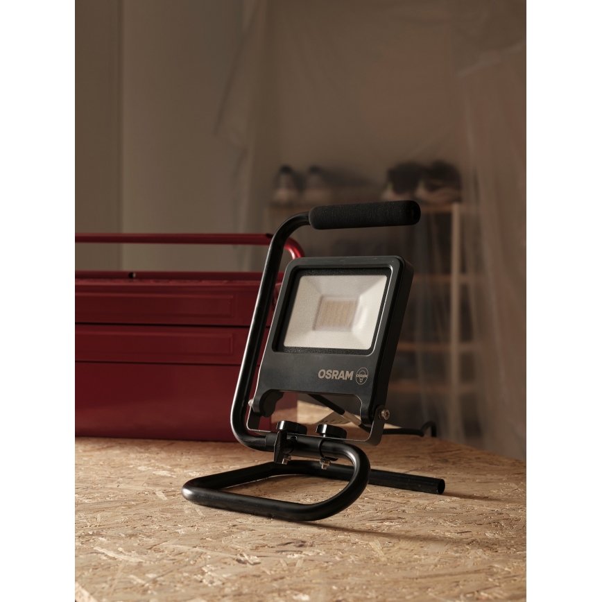 Osram - Reflektor LED z uchwytem S-STAND LED/30W/230V 4000K IP65 antracyt