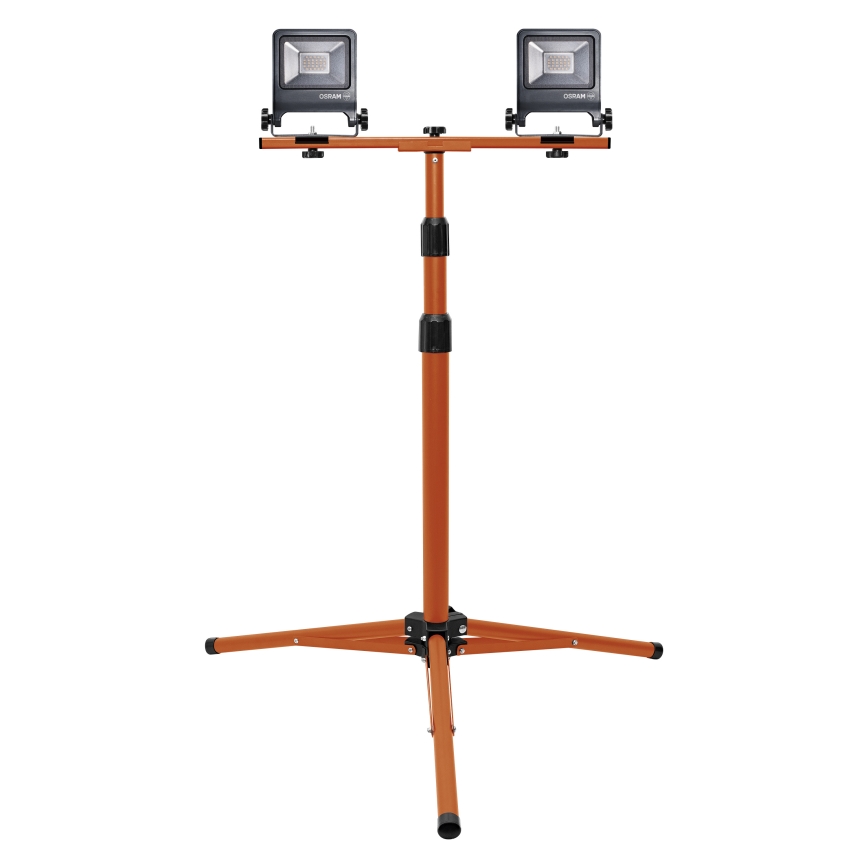 Osram - LED Reflektor z uchwytem TRIPOD 2xLED/20W/230V 4000K IP65 pomarańczowy/antracyt