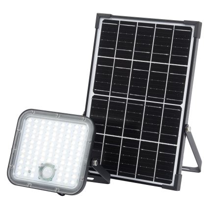 Osram - ściemnialny solarny reflektor LED z czujnikiem ENDURA LED/30W/6,4V 4000K IP65 czarny + zdalne sterowanie