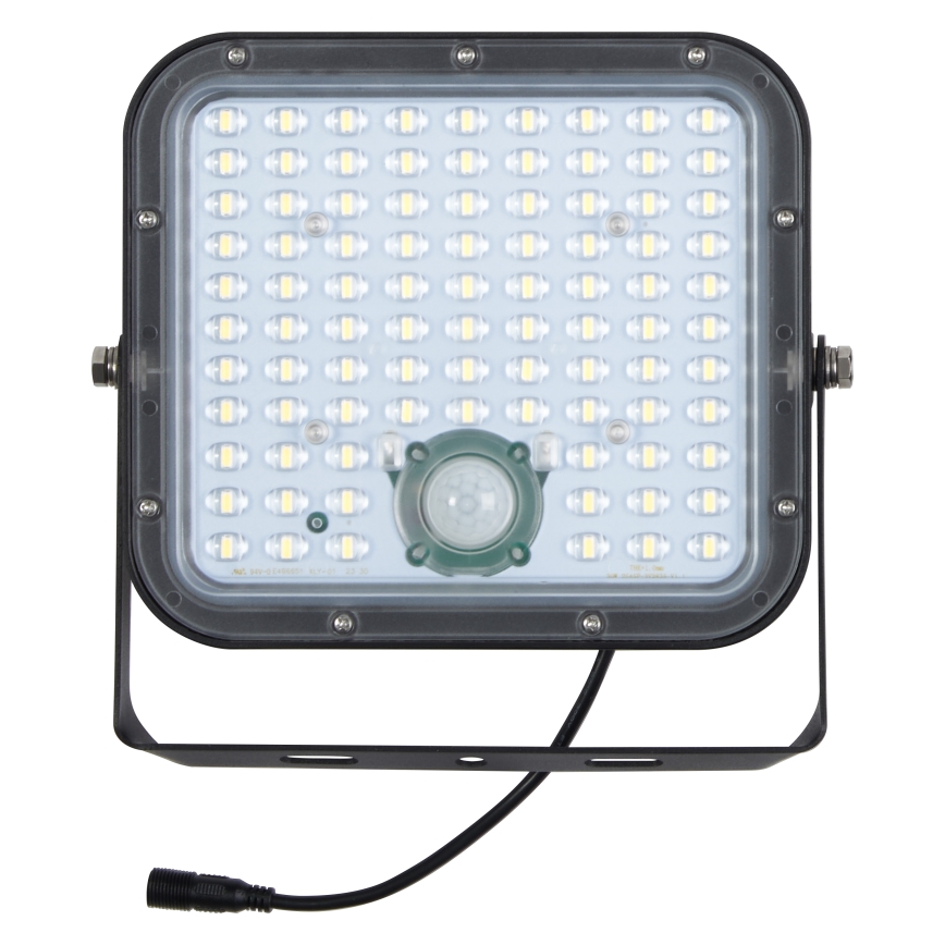 Osram - ściemnialny solarny reflektor LED z czujnikiem ENDURA LED/30W/6,4V 4000K IP65 czarny + zdalne sterowanie