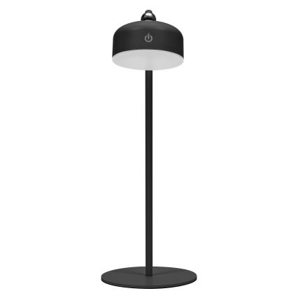 Osram - ściemnialna, ładowalna lampka biurkowa LED 3 w 1 DECOR HELPER LED/1,8W/5V czarna