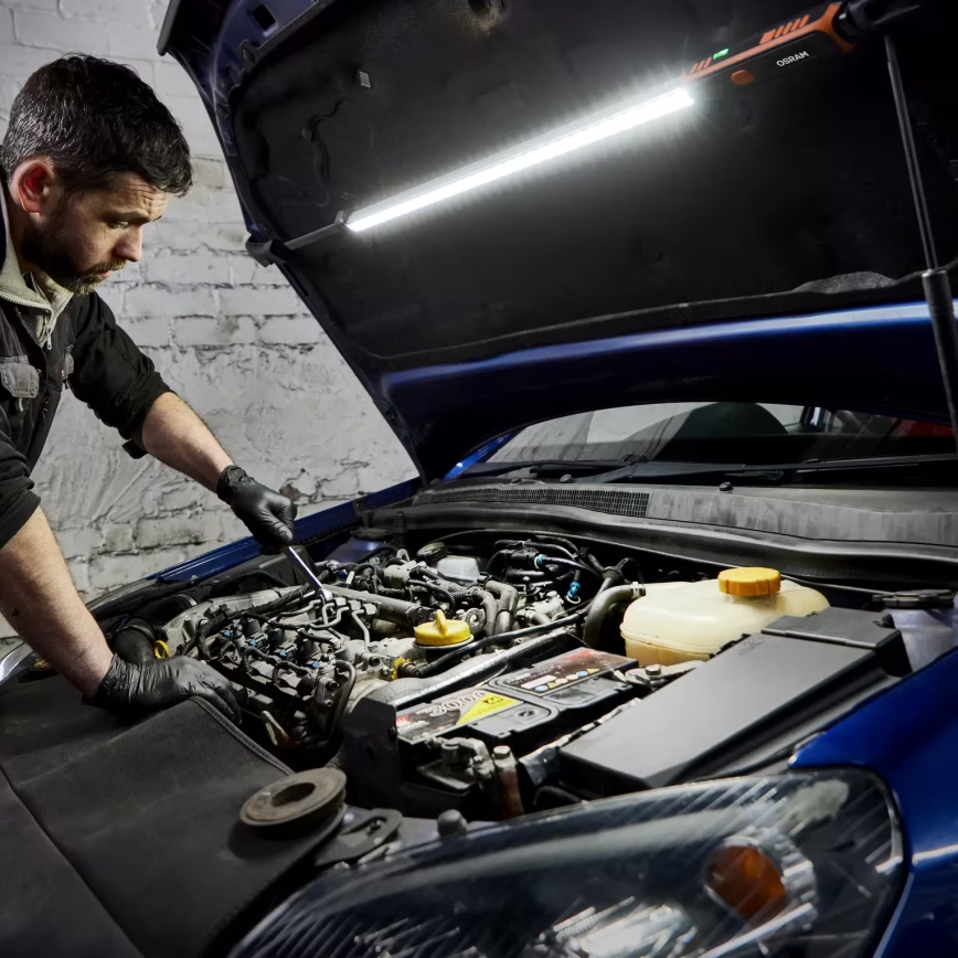 Osram - Ściemnialna ładowalna latarka LEDINSPECT UNDERBONNET LED/16W/3,7V IP65 4400 mAh