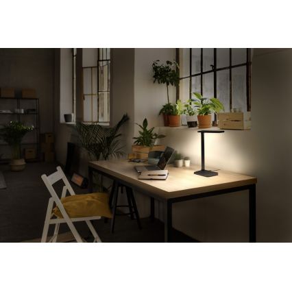 Osram - ściemnialna lampka biurkowa OFFICE LINE LED/7W/230V 3000/4000/6500K czarna