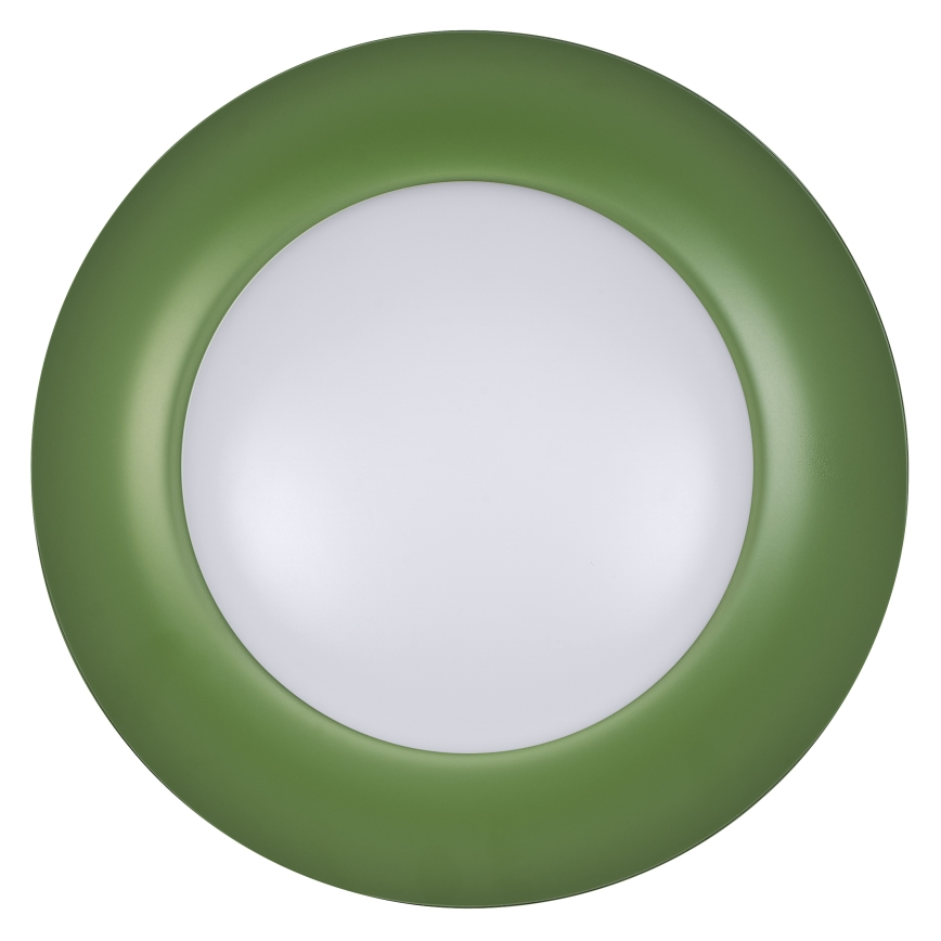 Osram - LED ściemnialna oprawa sufitowa ORBIS PLATE LED/19W/230V Ø 31 cm zielona/czarna