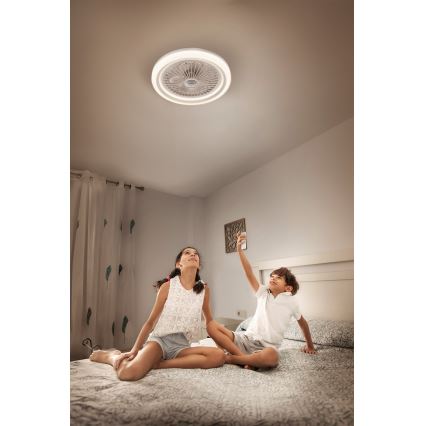 Osram - Ściemnialna oprawa sufitowa LED z wentylatorem SOLANO LED/26W/230V 3000/4000/6500K + pilot zdalnego sterowania