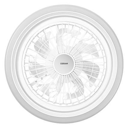 Osram - Ściemnialna oprawa sufitowa LED z wentylatorem SOLANO LED/26W/230V 3000/4000/6500K + pilot zdalnego sterowania