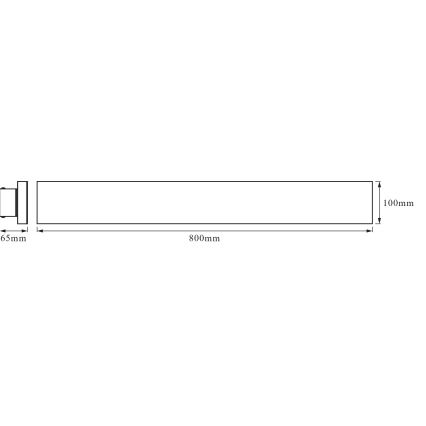 Osram - ściemnialna oprawa sufitowa LED SMART+ PLANON LED/27W/230V 80x10 cm 3000-6500K Wi-Fi