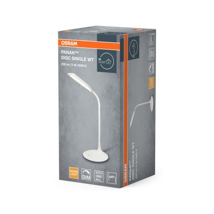 Osram - ściemnialna lampka biurkowa LED PANAN LED/5W/5V