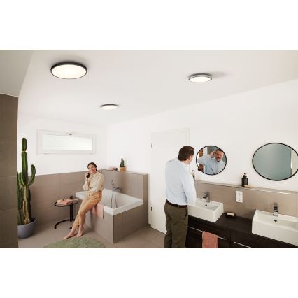 Osram - ściemnialna oprawa sufitowa LED do łazienki SMART+ DISC LED/18W/230V 3000-6500K IP44 Wi-Fi