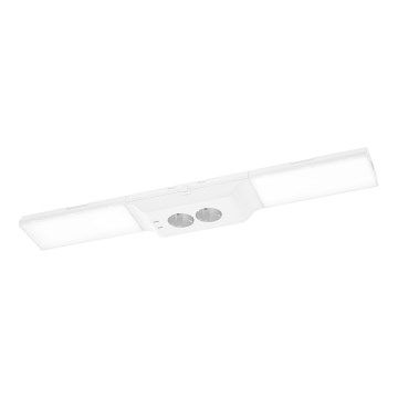 Osram - ściemnialna oprawa LED podszafkowa z gniazdami UNDERCABINET LED/10W/230V 3000K 54,8 cm biała