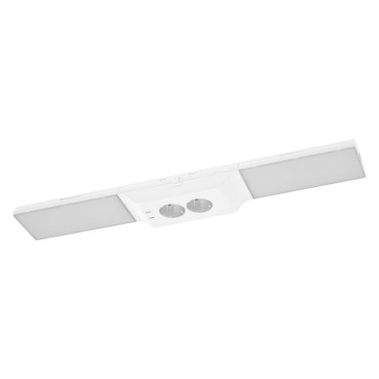 Osram - ściemnialna oprawa LED podszafkowa z gniazdami UNDERCABINET LED/10W/230V 3000K 54,8 cm biała