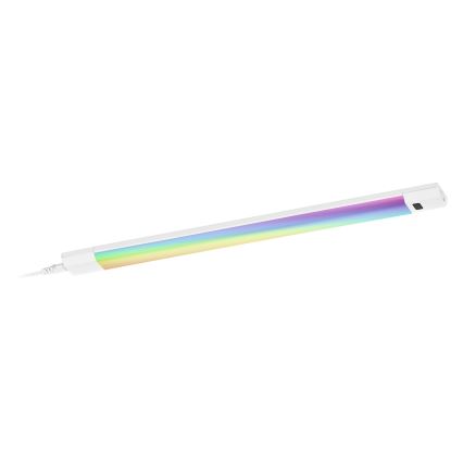 Osram - Ściemialna oprawa LED RGBW podszafkowa LINEAR EDGE LED/8W/230V 50 cm biała + pilot zdalnego sterowania
