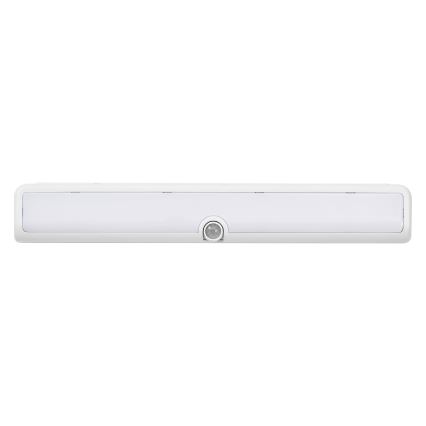 Osram - ściemnialna oprawa podszafkowa LED z czujnikiem ruchu i zmierzchu LINEAR LED/3,8W/5V/3xAA 3000K 30 cm biała