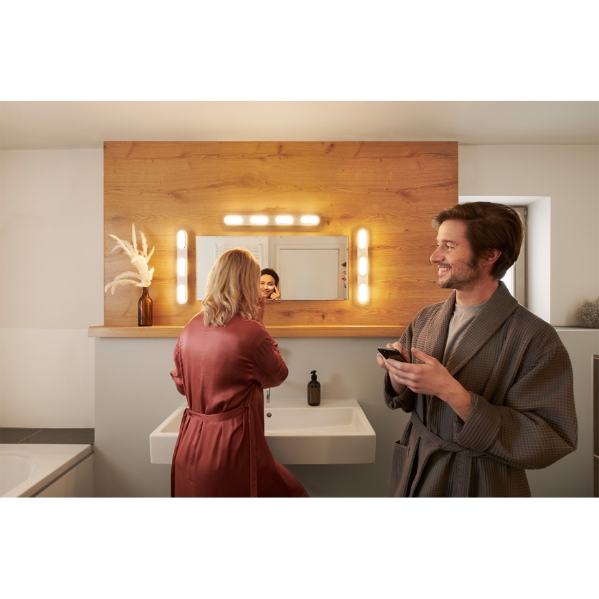 Osram - Ściemnialny kinkiet LED do łazienki SMART+ DUPLO LED/24W/230V 3000-6500K IP44 Wi-Fi