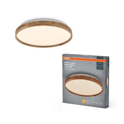 Osram - ściemnialna lampa sufitowa LED ORBIS ALISON LED/36W/230V, śr. 50 cm, beżowa