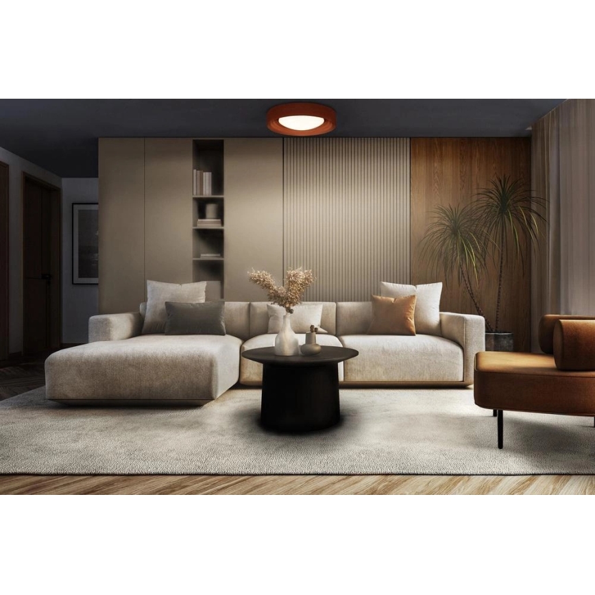 Osram - ściemnialna oprawa sufitowa LED ORBIS CONCRETE LED/13W/230V śr. 30 cm brązowy/beton