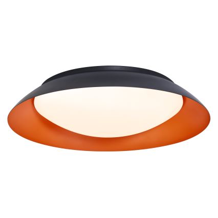 Osram - ściemnialna oprawa sufitowa ORBIS PLATE LED/45W/230V Ø 48 cm pomarańczowy/czarny