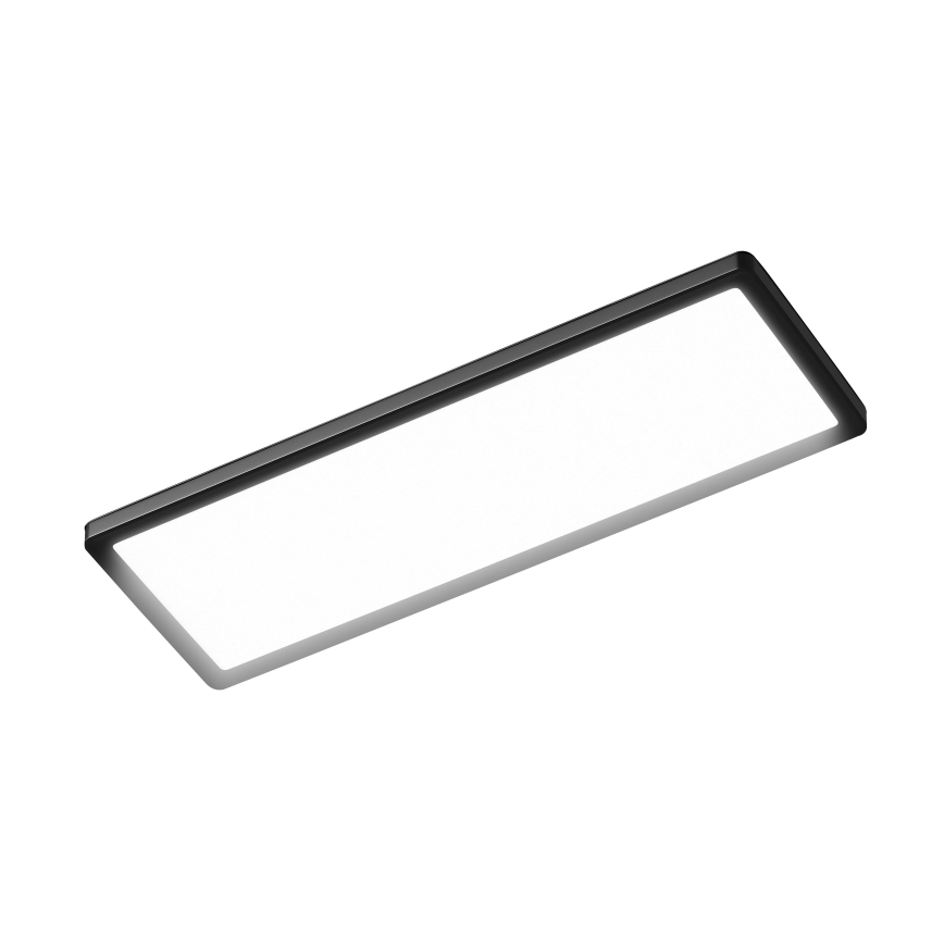 Osram - ściemnialna lampa sufitowa LED do łazienki PLANON EASYFIX LED/24W/230V 2600-6000K 20x58 cm IP54 czarna + pilot zdalnego sterowania