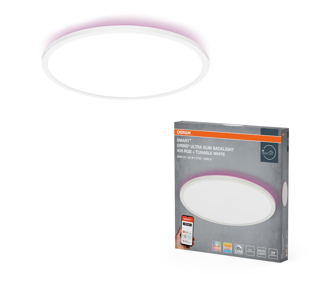 Osram - ściemnialna oprawa sufitowa LED RGBW SMART+ ORBIS LED/25W/230V Wi‑Fi