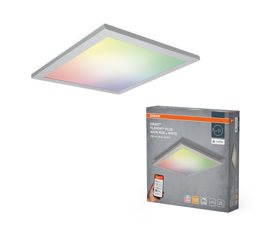 Osram - ściemnialna oprawa sufitowa LED RGBW SMART+ PLANON LED/20W/230V