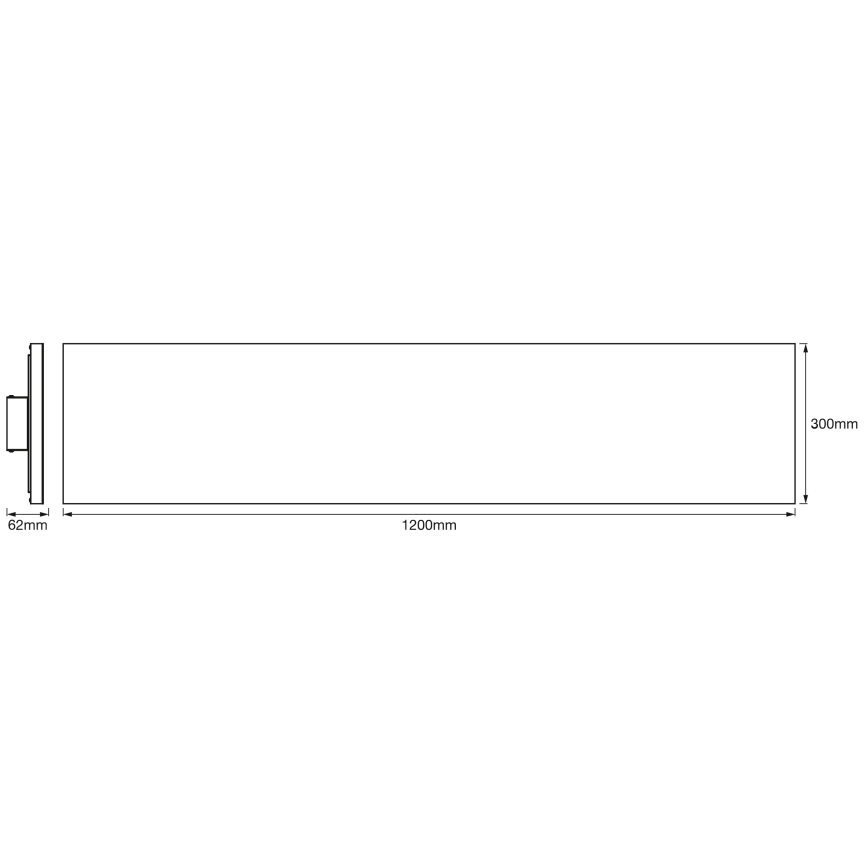 Osram - LED Ściemnialna oprawa sufitowa SMART+ FRAMELESS LED/40W/230V 3000-6500K Wi-Fi