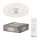 Osram - Ściemnialna oprawa sufitowa LED z wentylatorem SOLANO LED/26W/230V 3000/4000/6500K + pilot zdalnego sterowania