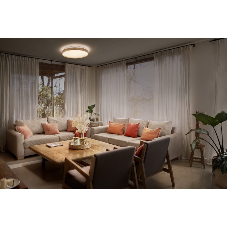 Osram - ściemnialna oprawa sufitowa LED ORBIS ALISON LED/16W/230V śr. 29,5 cm beżowa