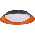 Osram - ściemnialna oprawa sufitowa ORBIS PLATE LED/45W/230V Ø 48 cm pomarańczowy/czarny