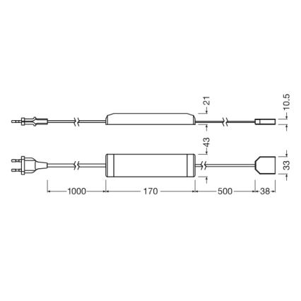 Osram - ściemnialna taśma LED FLEX ACOUSTIC 2,6m LED/29W/230V + pilot zdalnego sterowania