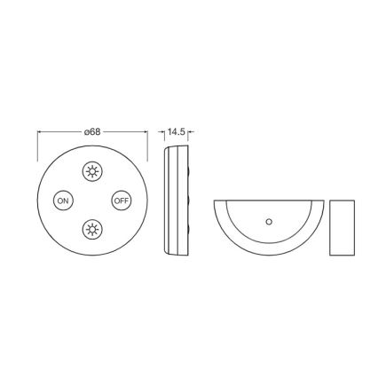 Osram - ściemnialna taśma LED FLEX ACOUSTIC 2,6m LED/29W/230V + pilot zdalnego sterowania