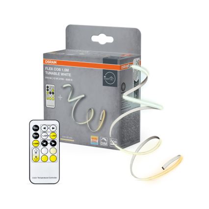 Osram - ściemnialna taśma LED FLEX COB 1,5m LED/13W/230V 2700-6500K + pilot zdalnego sterowania