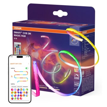 Osram - Ściemnialna taśma LED RGB SMART+ MAGIC 3m LED/22W/230V Wi-Fi + zdalne sterowanie