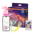 Osram - ściemnialna taśma LED RGB SMART+ MAGIC 5m LED/35W/230V Wi-Fi + pilot zdalnego sterowania