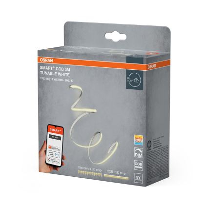 Osram - Ściemnialna taśma LED SMART+ COB 5m LED/18W/230V 2700-6500K Wi-Fi