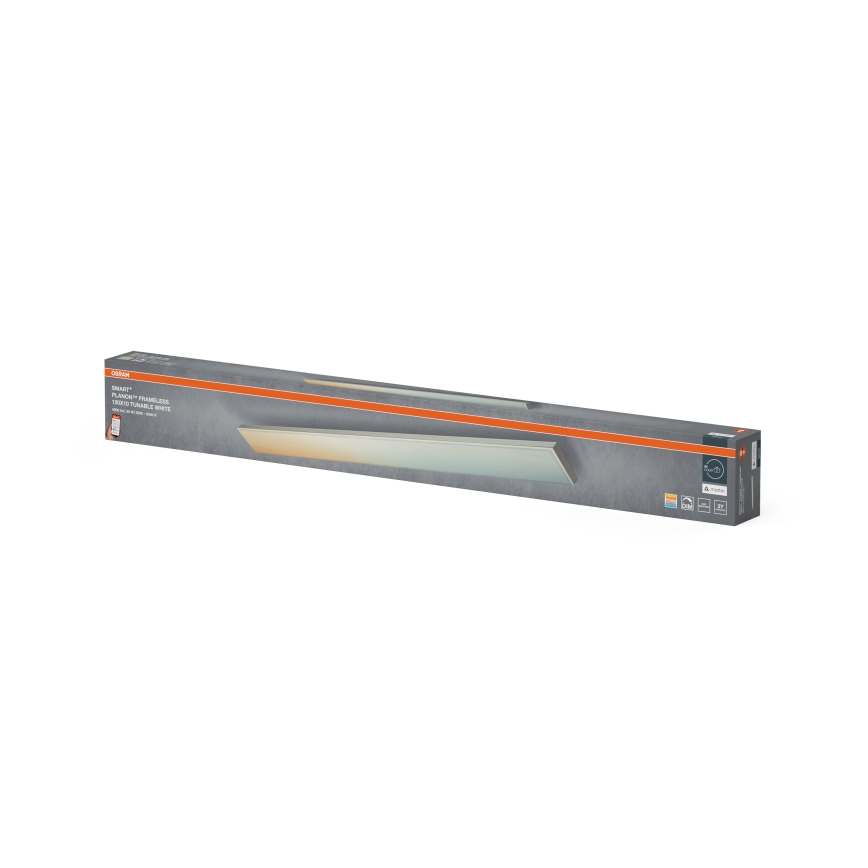 Osram - Ściemnialna lampa sufitowa SMART+ FRAMELESS LED/35W/230V 3000-6500K 120x10 cm Wi-Fi