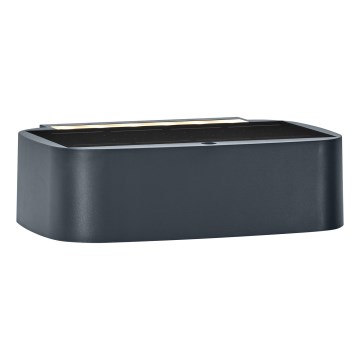 Osram - ściemnialny kinkiet solarny LED ENDURA STYLE LED/7,6W/4,2V 2000 mAh IP65 antracyt