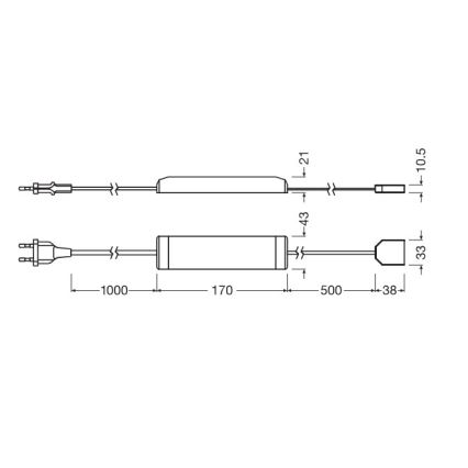 Osram - LED ściemnialny pasek FLEX ACOUSTIC 2,6m LED/29W/230V + pilot zdalnego sterowania